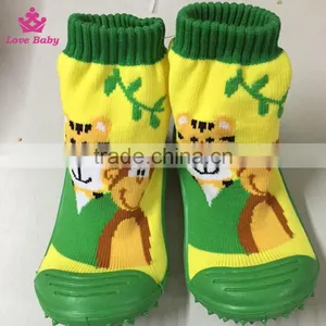 Cotton Antislip Sole Soft Baby Indoor Socks Baby Shoes thumbnail-1