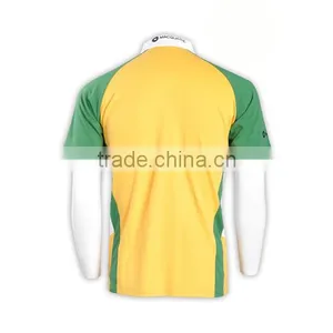 BSCI/ ISO 9001 Factory Wholesale New Design Softtextile Sublimated Polo Shirt thumbnail-5