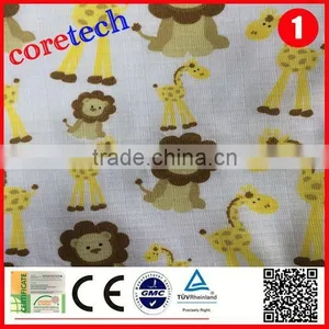 ECO-friendly Soft 100% Cotton Muslin Fabric Factory thumbnail-1