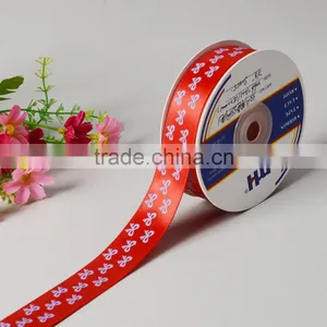 7/8" Printed Satin Ribbons Double Faced thumbnail-1