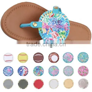 2017 Factory Monogram Disc Women Sandals Flip Flop thumbnail-1