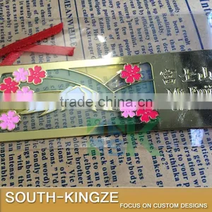 Japan Fuji Mountain Gold Plated Thin Bookmark thumbnail-4