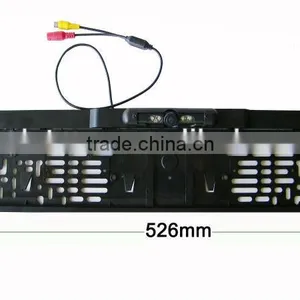European License Plate Car Reversing Camera With Waterproof and Night Vision CAM-120M thumbnail-2