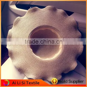 Wholesale Cheap Latest Fashion Lady Women Paper Straw Hat thumbnail-2