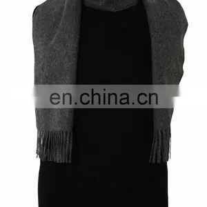 Gray Baby Alpaca Scarf thumbnail-1