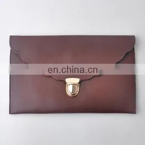 Women's Handbag Scalloped Clutch Luxe Cross Body Clutch 5 Colors thumbnail-3