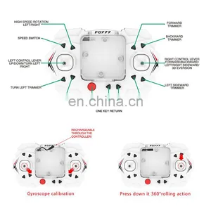 FQ777-11W 480P Pixel Mini Drone With Camera thumbnail-4