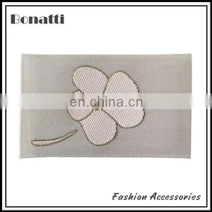 Satin Woven Label for Apparel thumbnail-1