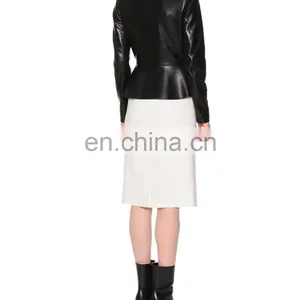 Genuine Leather Jacket Women thumbnail-4