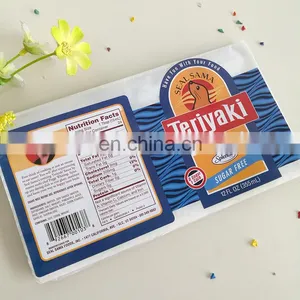 Hot Sale PVC Food Sticker Custom Shape Waterproof Sticker With Logo Printed for Sauce Bottle thumbnail-5