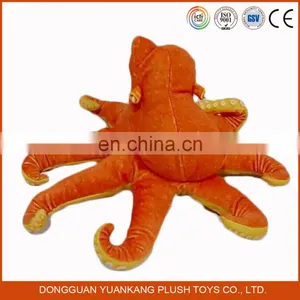Hot Sale Cute Plush Sea Animal Stuffed Custom Red Octopus Toy thumbnail-3