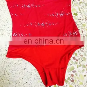 Net Cloth Elastic Belly Dance Top Sexy Dance Leotard Women Top With Glitter Sequins S-3073 thumbnail-3