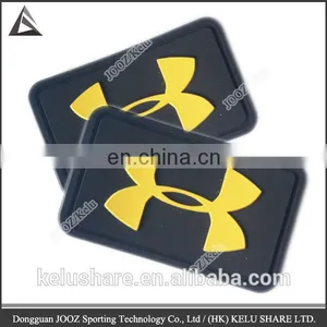 OEM Cheap Price 3D Custom Rubber Silicone Patch Stitching Label Apparel Logo thumbnail-1