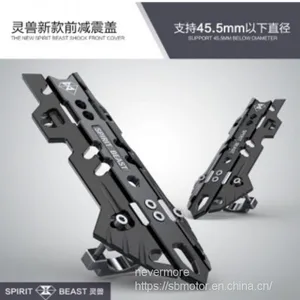 Spirit Beast Motorcycle Modified Front Shock Absorber Cover T6061 Alloy Cool Styling 2pcs/lot DR107 L5 thumbnail-4