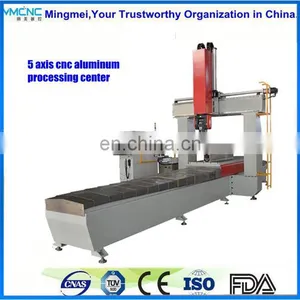 5 Axis 5D CNC Router Machining Center for Cutting,milling Drilling Holes,grooves on Fiberglass,solid Wood,plastic and Aluminium thumbnail-4