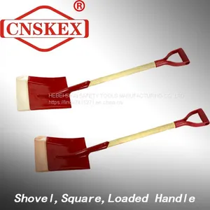 Non Sparking Tools Shovel Square Loaded Handle thumbnail-1