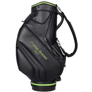 Customized Black PU Golf Staff Bag thumbnail-2