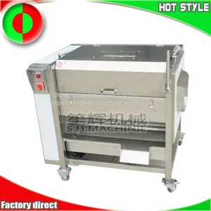 New Brush Potatoes Ginger Yam Taro Cleaning and Peeling Machine With Cover thumbnail-3