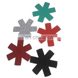 6 Pcs a Pack Heat Resistant Non Woven Felt Dishes Protector thumbnail-1