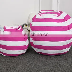 High-capacity Canvas Storage Bags Portable Toy Storage Organizer Accessory for Toy Tent of Kids Room thumbnail-2