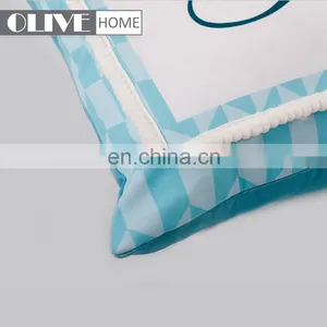High Quality Modern Home Decor With White Lace Design OEM Eco-Friendly Printed Outdoor Cushion thumbnail-2