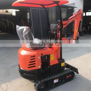 1 Ton Mini Excavator Rake Bucket Small Excavator thumbnail-6