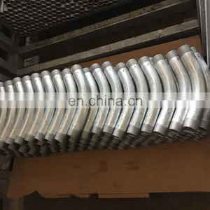 Lightweight Pipe Fittings Electrical Rigid Aluminum Conduit Elbow With UL6A Standard thumbnail-6