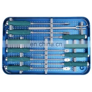 Competitive Price Spine PLIF Peek Cage & Lumbar Titanium Cage Instrument Set Orthopedic Surgical Spinal Instruments thumbnail-3