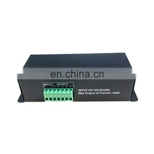 3 Channels DC12V-24V DMX 512 Decoder LED Controller For RGB Strip Lights thumbnail-4