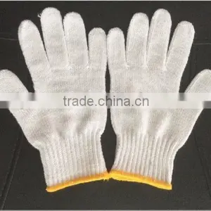Supplying Bleached White Cotton Hand Gloves/ For Wholesales/ Good Price thumbnail-1