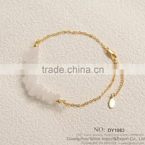 Hot Sale 925 Italian Silver Bracelet Fashion Bracelet Gold Hand Chain Fashion Design 925 Silver cz Bracelet thumbnail-6