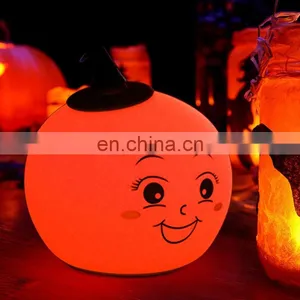 Baby Night Lights Led Lamp Style Halloween Soft Silicone Night Light thumbnail-1