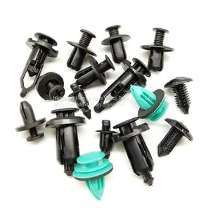 Black Push-type Fastener Assorted Set, Auto Plastic Body Clips Fasteners thumbnail-4