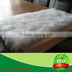 Mongolian Sheep Skin Fur Rug thumbnail-1