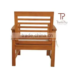 SOFIA- SOFA FURNITURE - High Quality Outdoor Furniture - Eucalyptus Wood thumbnail-3