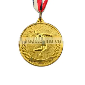 Manufacturer Making High Quality Custom Award Gold Metal Sport Medal thumbnail-1
