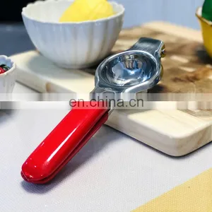 High Quality Stainless Steel Lemon Squeezer With Silicone Handle thumbnail-3