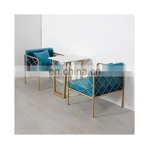 Customized Color Waiting Sofa Waiting Chair Salon Furniture thumbnail-1