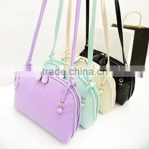 C89460A Cheap Wholesale Women Shell Woven Handbags OEM Lady Bags thumbnail-1