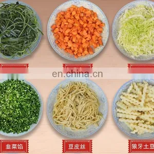 Vegetable Cutting Carrot Shredder Vegetable Cutter Fruit Chopper Machine thumbnail-4
