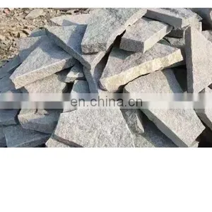 Natural Split Finish Stone Facade Gray Granite thumbnail-1