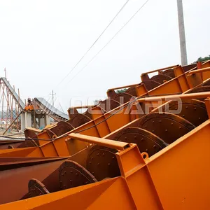 Complete River Sand Washing Plant Screw Spiral Sea Sand Washer Machine For Sale thumbnail-1