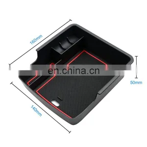 For 2020+ XCeed SUV Car Accessories Center Console Organizer Tray Armrest Storage Box ABS Non-Slip Insert Tray thumbnail-5