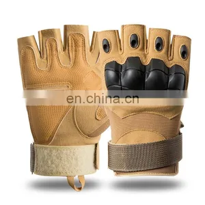 Hard Knuckle Fingerless Half Finger Climbing Outdoor Sport Workout Hunting Shooting Combat Tactical Gloves thumbnail-4