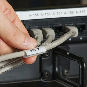 Rotating Cable Wire Labels Self Laminating Rotating Labels thumbnail-3