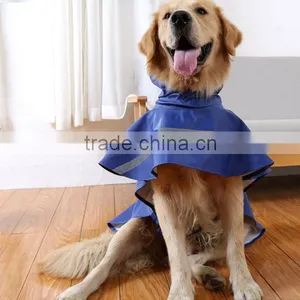 Waterproof PU Reflective Tage Large Size Pet Raincoat Dog thumbnail-5