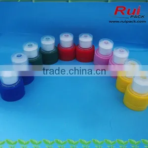 28/410 Plastic pp Sports Water Push and Pull Cap,plastic Sports Water Cap With Tamper Evident thumbnail-1