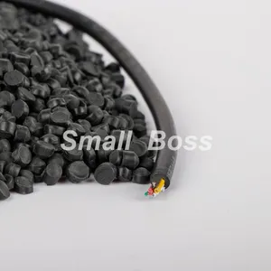 China Trade Soft Pvc Plastic Cable Material Pvc Compound Particles Insulation Particles Granule Compound Pvc Pellet for Cable thumbnail-2