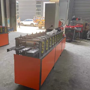 Zhengzhou Howann C84 Color Steel Door Billboard Decoration Roll Forming Machine for Sale thumbnail-3
