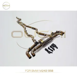 Exhaust Titanium Catback for BMW F40 M135i B48/M240I B58 G42/340I F30/330i G20/335i E92 Electronic Valve High-performance Automotive Exhaust Parts thumbnail-2